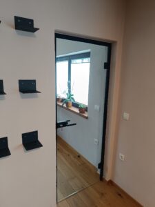 steklena vrata v stanovanju